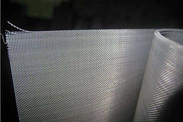 Galvanized square mesh